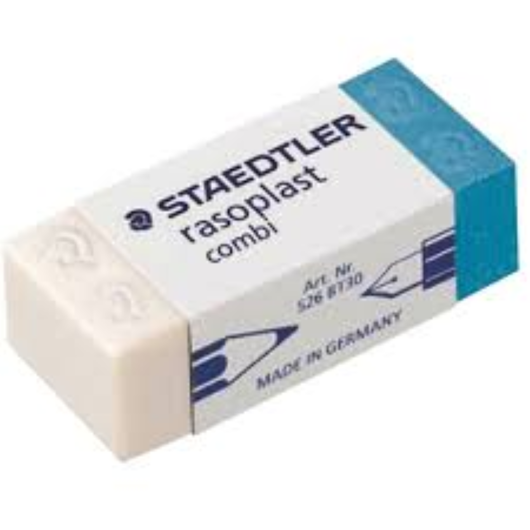 Staedtler Duo Plast Office Eraser Bx=30p ST-526-BT30